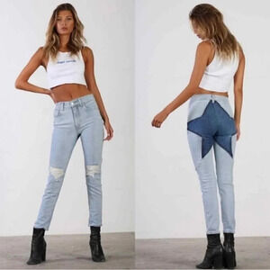 NEW Revice Stargazer Venus Star Ankle Jeans